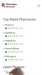 Mobile Screenshot of onlinepharmacyreviews.org